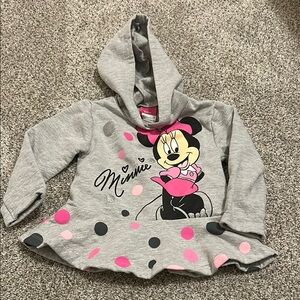 Disney junior Minnie Mouse 18 months hoodie